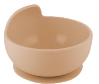 Миска силиконовая на присоске Canpol Babies (51/400) Beige