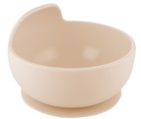 Миска силиконовая на присоске Canpol Babies (51/400) Cream