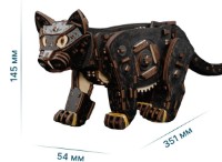 Puzzle 3D-constructor Ewa Toys Black Kitten imaginea #2 — magazin online Desire.md