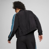 Jachetă de damă Puma T7 Play Paris Track Jacket Wv Puma Black, s.XS imaginea #4 — magazin online Desire.md