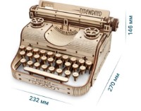 Puzzle 3D-constructor Ewa Toys Typewriter imaginea #5 — magazin online Desire.md