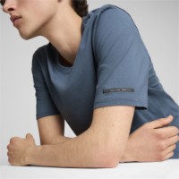 Tricou bărbătesc Puma Porsche Essential T-Shirt Gray Skies, s.S imaginea #4 — magazin online Desire.md