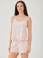 Pijama Ajoure T23617 Powder/Print Stars, s.XL