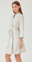 Halat Ajoure T5156 Mint/Print Flowers, s.XL