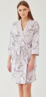 Halat Ajoure T5156 Truffle/Print Leaf, s.2XL