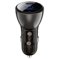 Încărcător auto Acefast B10 Metal 60W Black imaginea #2 — magazin online Desire.md