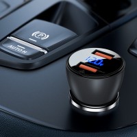 Автомобильная зарядка Acefast B7 Metal 45W Black фото №2 — интернет-магазин Desire.md