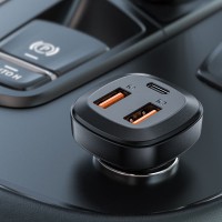 Автомобильная зарядка Acefast B9 66W Black фото №2 — интернет-магазин Desire.md