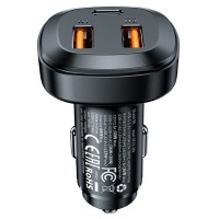 Автомобильная зарядка Acefast B9 66W Black фото №4 — интернет-магазин Desire.md