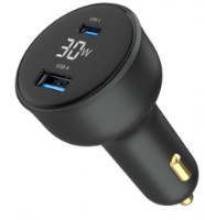 Încărcător auto Gembird TA-UC-AC2PD30LCD-CAR-01 imaginea #4 — magazin online Desire.md