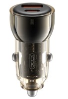 Încărcător auto XO CC60 with Type-c Cable Black imaginea #2 — magazin online Desire.md