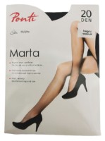 Женские колготки Ponti Marta Black, s.5-XL 20 Den