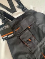 Полукомбинезон рабочий Art.MaSter Classic Graphite/Black/Orange, s.50 фото №2 — интернет-магазин Desire.md