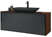 Шкаф с умывальником Orka Craft 100 Compact Laminat Ceviz (10SY50065SV)