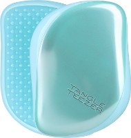 Pieptene pentru par Tangle Teezer Compact Styler Frosted Teal Chrome
