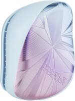 Pieptene pentru par Tangle Teezer Compact Styler Smashed Holo Blue