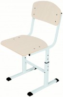 Scaun școlar Tisam (32450HPL) Серый/Дуб Молочный