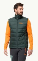 Мужская жилетка Jack Wolfskin Ather Down Vest M Darkolivegreen, s.M фото №2 — интернет-магазин Desire.md
