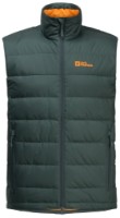 Мужская жилетка Jack Wolfskin Ather Down Vest M Darkolivegreen, s.S фото №1 — интернет-магазин Desire.md