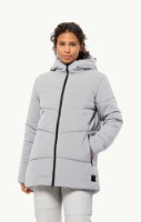 Женская куртка Jack Wolfskin Karolinger Long Jkt W Gray, s.L фото №2 — интернет-магазин Desire.md