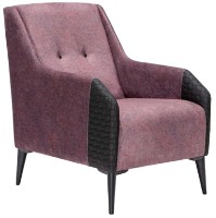 Кресло Moda Life Romeo 67x88x91cm Bordaux