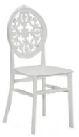 Scaun Moda Life Venus 41x44x94cm White
