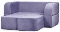 Canapea fără ramă Edka Vega 180x200x40 M23 Blue Indigo imaginea #2 — magazin online Desire.md