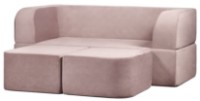 Canapea fără ramă Edka Vega 180x200x40 M22 Mocha imaginea #2 — magazin online Desire.md