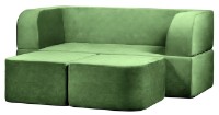 Canapea fără ramă Edka Vega 180x200x40 M27 Green imaginea #2 — magazin online Desire.md