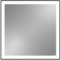 Oglindă baie Dubiel Vitrum Logan Black 70x70 Led (02636)