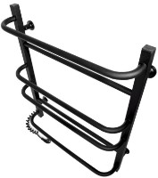 Полотенцесушитель Laris Comfort CK6 500х600 Black Elektro L фото №3 — интернет-магазин Desire.md