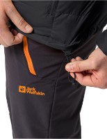 Мужская куртка Jack Wolfskin Ather Down Hoody M Black, s.XL (12076716000) фото №5 — интернет-магазин Desire.md