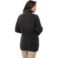 Женская толстовка Jack Wolfskin High Curl Coat W Black, s.XS фото №3 — интернет-магазин Desire.md
