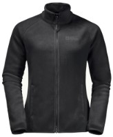 Hanorac damă Jack Wolfskin Moonrise Fz W Black, s.XL