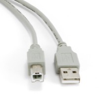 Кабель Cablexpert USB 2.0 AM/BM 1.8m Grey (CCP-USB2-AMBM-6G)