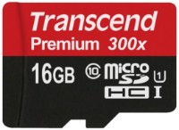 Карта памяти Transcend MicroSDHC 16Gb Class 10 UHS-I 400X (TS16GUSDCU1)