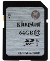 Карта памяти Kingston SDXC 64Gb Class10 UHS-I (SD10VG2/64GB)