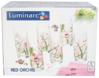 Набор стаканов Luminarc Red Orchis (G4606)
