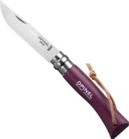 Нож Opinel Trekking Aubergine + Leather Lace N07