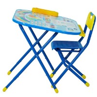 Măsuță pentru copii cu scaun Demi Preschooler Blue