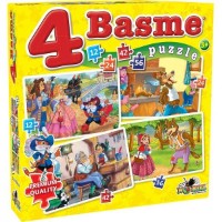 Puzzle Noriel 4in1 Basme (NOR4407)