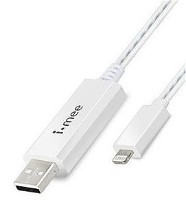 Cablu USB Melkco iMee Metalic Lightning cable Gray