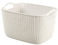 Coș depozitare Curver Knit L 19L Cream (226379)