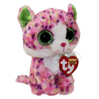 Jucărie de pluș Ty Sophie Pink Cat 15cm (TY36189)