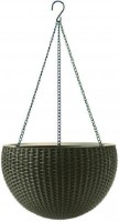 Ghiveci Keter Rattan Hanging Mocca (225160)