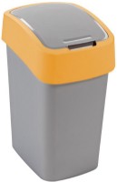 Урна Curver Flip Bin 25L Gray/Yellow (190169) фото №1 — интернет-магазин Desire.md