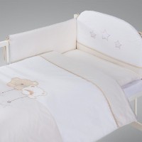 Lenjerie de pat pentru copii Albero Mio Star Dream Beige (C-5 H185)