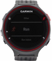 Brăţară fitness Garmin Forerunner 235 GPS Black&Marsala Red