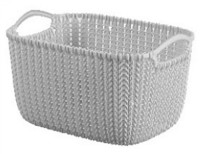 Coș depozitare Curver Knit S 8L Grey (259498)