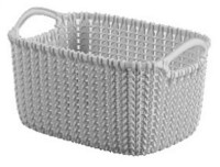 Coș depozitare Curver Knit XS 3L Grey (259496)